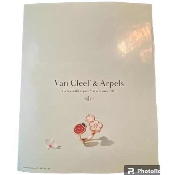 Miu Miuand Van Cleef Arpels Print Ad Campaign Spring 2024 8x10 Ready to Frame - Picture 4 of 5